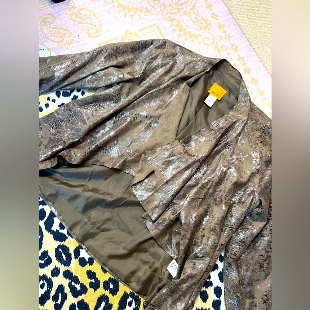 Ruby Road Waterfall Leather style jacket
